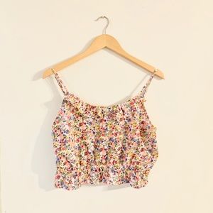 EUC Floral Cami